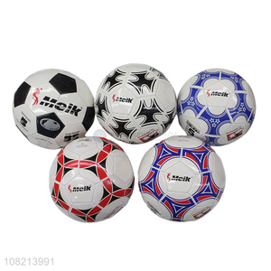 Factory Wholesale PVC Football Best Match Soccer Ball