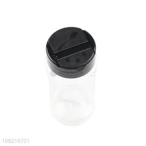 Online wholesale clear empty plastic spice bottle salt shaker pepper jar