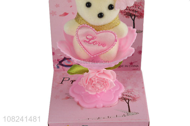 Factory direct sale cute pink gifts set bear for festival