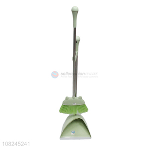 Good sale plastic broom dustpan household cleaning tools