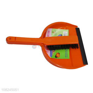 Good quality plastic dustpans mini desktop cleaning brooms