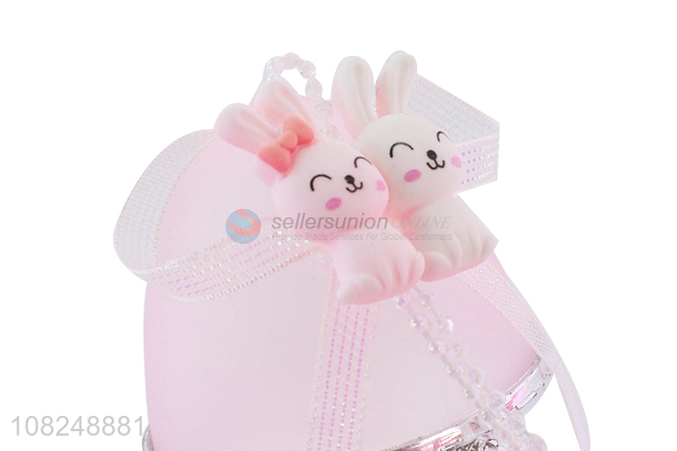 Cute design rabbit decoration gifts packaging box jewelry box
