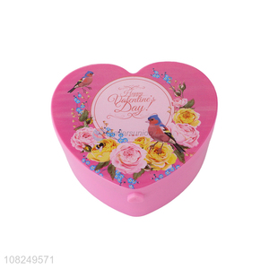 Good selling heart shape gifts set girls Valentine's Day wholesale