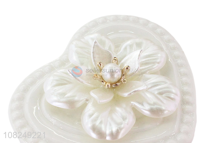 China factory ceramic delicate jewelry box jewelry case