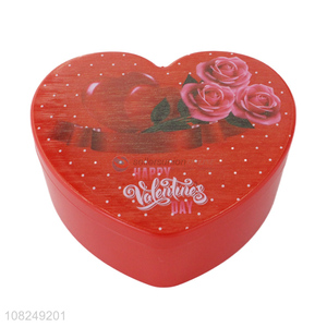 Wholesale from china heart shape multilayer ring box jewelry box