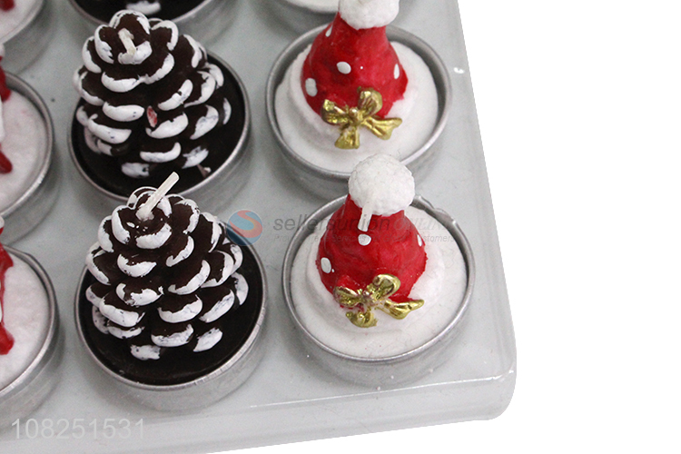 Yiwu wholesale christmas candles creative scented candles