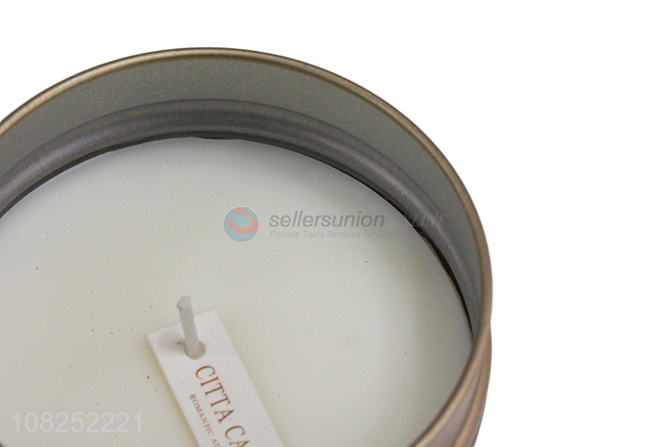 Factory wholesale retro jar wax deodorate scented candle