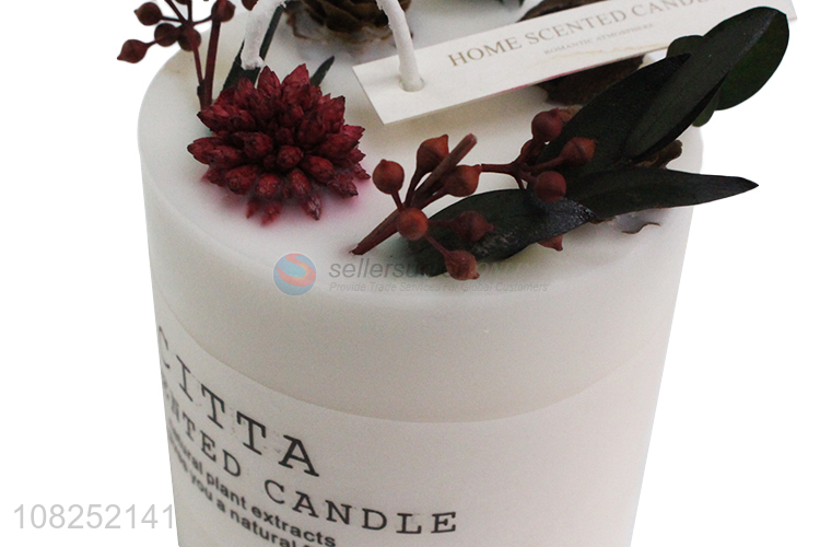 Good sale creative plant scented candle smokeless candle