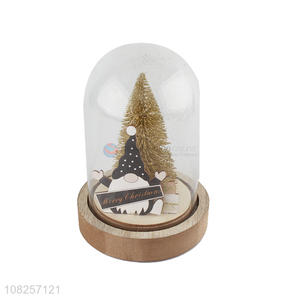 Yiwu Wholesale Wooden Craft Christmas Tree Ornament
