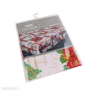 Good Sale Colorful Table Cloth For Christmas Decoration