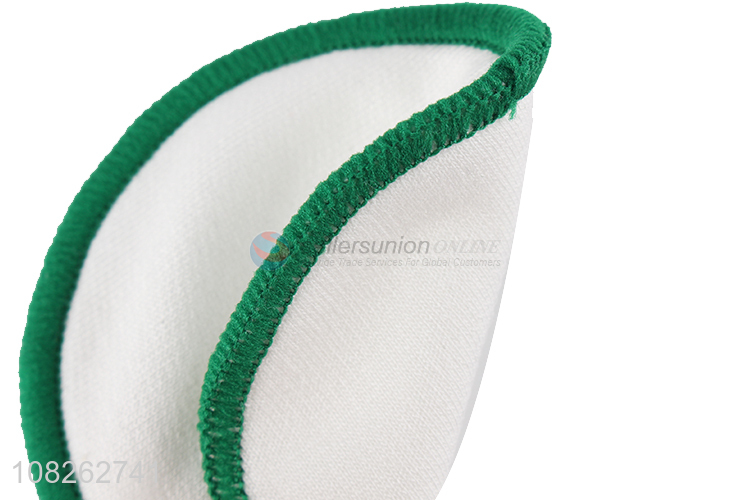 Recent design green edge makeup remove cotton pad