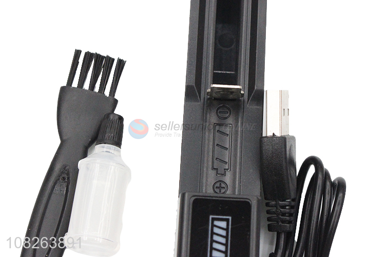 China supplier long handle rechargeable hair clipper set