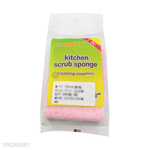 Top Quality Scrub Sponge Scouring Pad For Kitchen Cleaning