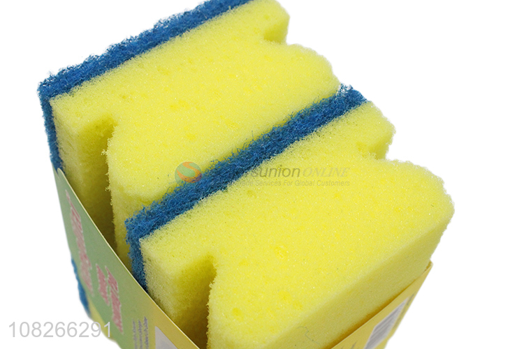 Custom Heavy Duty Kitchen Scourer Cleaning Sponge Set