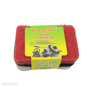 Good Price Sponge Scouring Pad For Kitchen Cleaning