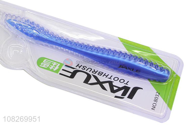 Wholesale from china adult toothbrush with plastic handle