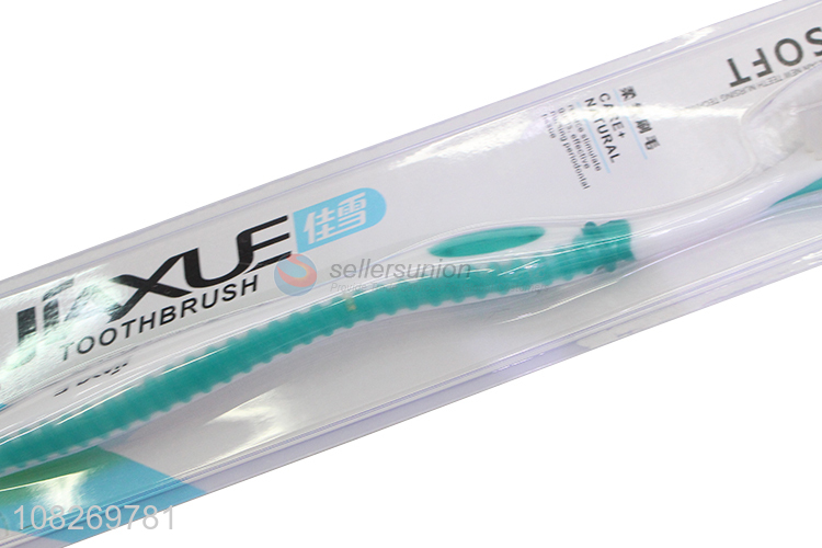 Online wholesale non-slip handle adult toothbrush for sale