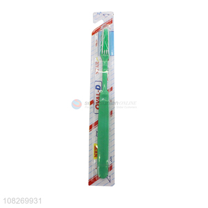 Yiwu wholesale nylon toothbrush for adult tooth cleaning