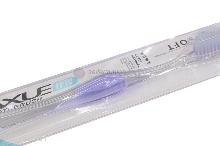 Online wholesale daily use nylon soft toothbrush for adult