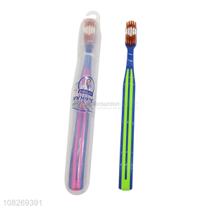 Factory supply soft tooth cleaning toothbrush for sale