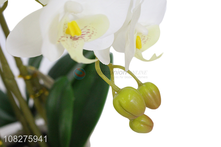 Wholesale faux plants artificial orchid flowers for indoor outdoor decor
