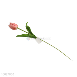 Online supply single artificial tulip party decorative bouquet