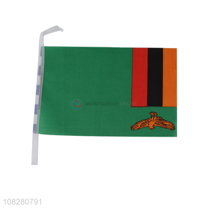 High quality small flag Zambia flag for event decorations