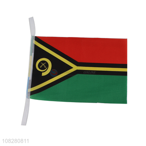 Hot products 100 countries mini flag Vanuatu holding flag