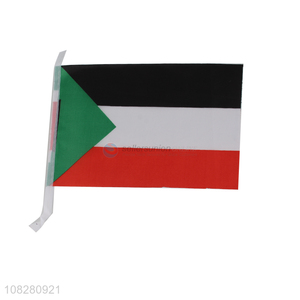 Good quality custom polyester competition flag Sudan country flag