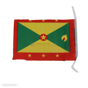 Low price Grenada country flag outdoor parade handheld flag