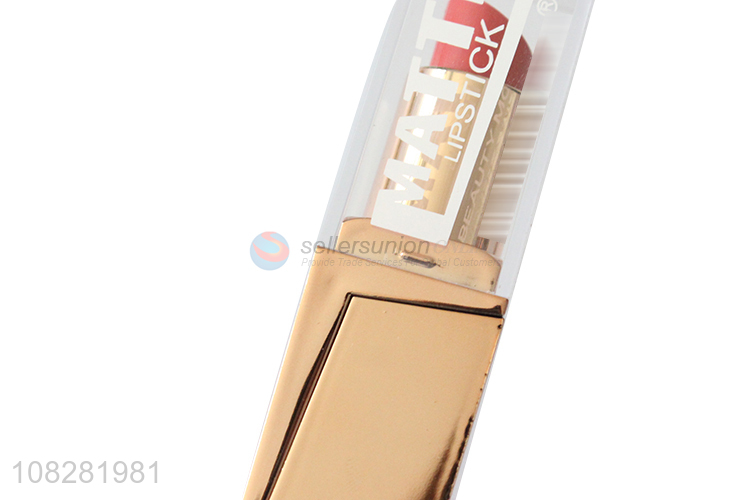 Wholesale silk waterproof matte moisturizing lipstick for women