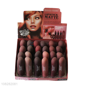 Factory price nude color lipsticks long lasting matte lipstick