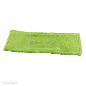 Best quality microfiber mop pads polyester flat mop refills