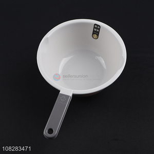 Good sale plastic water scoop kitchen long handle water spoon