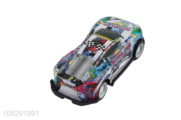 Good price metal friction powered pull back toy car for kids