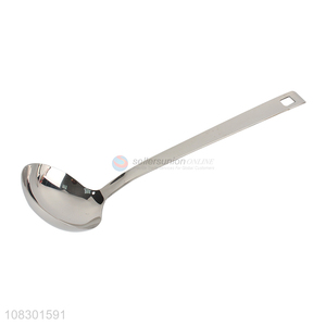 High quality stainless steel long handle kitchen soup ladle