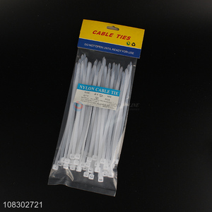 Good quality 50pcs 4*150mm nylon cable ties for workshop