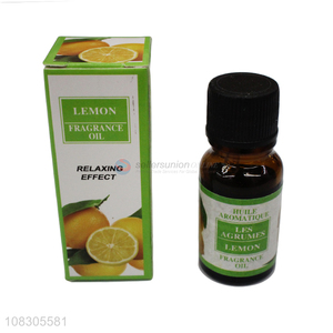 Latest style lemon fragrance relaxing perfume oil for body care
