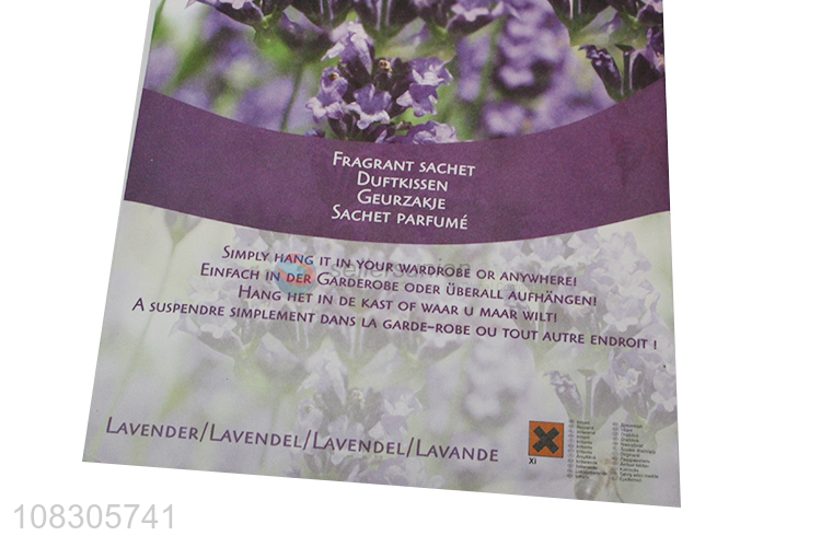 High quality lavender fragrance hanging fragrant sachet