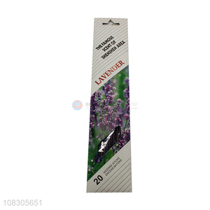 Top selling lavender fragrance <em>incense</em> sticks wholesale