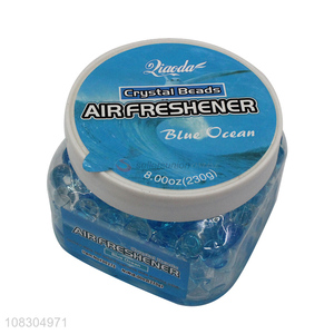 Online wholesale blue household crystal beads air freshener