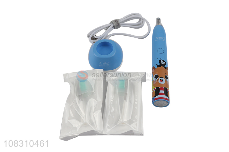 New arrival cartoon children automatic toothbrush smart sonic toothbrush