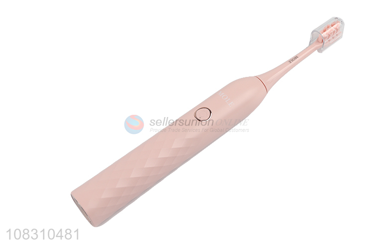 Yiwu market durable adult pink electric toothbrush sonic toothbrush