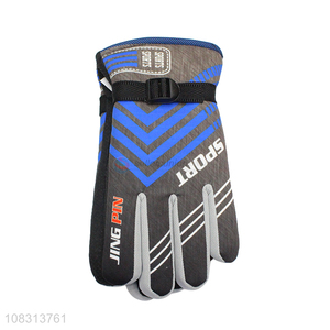 China imports winter fleece lined gloves non-slip riding gloves
