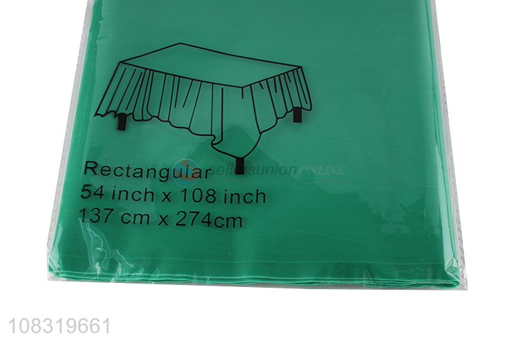 Good Price Plastic Tablecloth Decorative Table cover