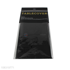 High Quality Plastic Table cover Fashion Waterproof Tablecloth