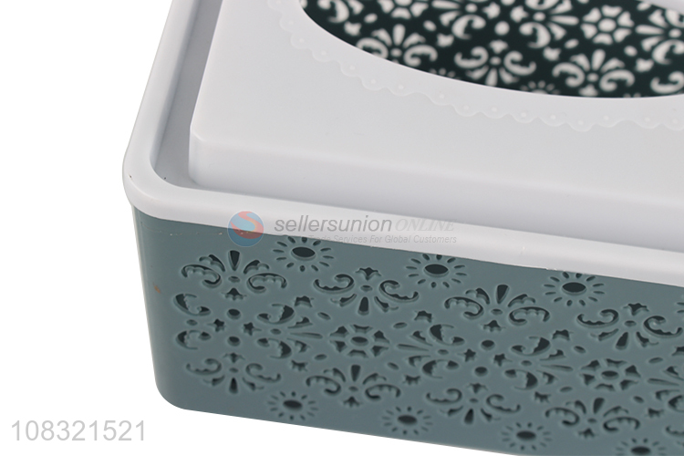 Best quality delicate design household tissue box for sale