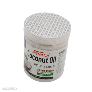Online wholesale coconut oil body scrub ladies SPA scrub cream
