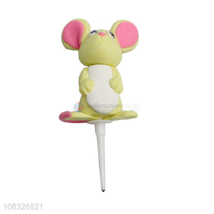 Custom Lovely Mouse Cake Topper Cake Decorative Ornament