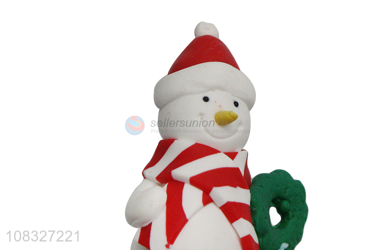 Hot Selling Snowman Figurine Cake Topper For Cake Decoration